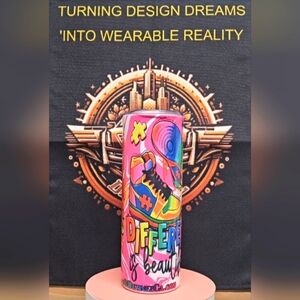 Colorful Graffiti Autism Tumblers